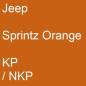 Preview: Jeep, Sprintz Orange, KP / NKP.